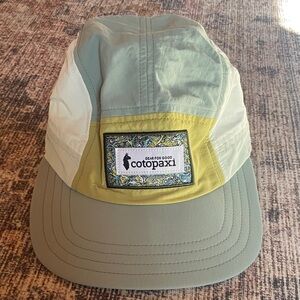 Cotopaxi Green and Yellow Adventure Cap